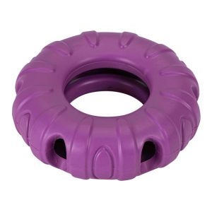 FREEDOG Rubber Snack Toy Heavy Duty VIOLET 11,3 x 11,3 x 4 cm
