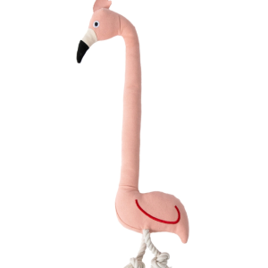 Freedog pluche flamingo 22x61 cm