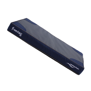 Memory foam flat bed Blauw