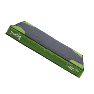 Memory foam flat bed groen