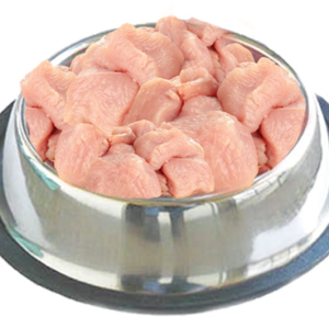 Vlees voor B.A.R.F. Kalkoen vlees met kraakbeen 1 kg