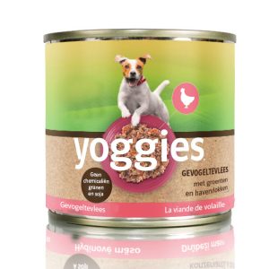 400g Yoggies-gevogelte uit blik met havermout en groenten