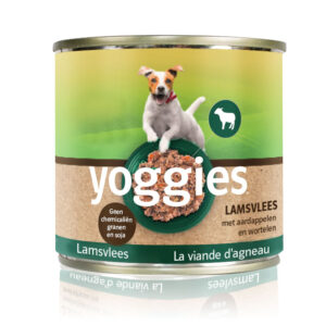 800g Yoggies blik lam met aardappelen en wortelen COPY