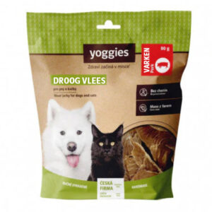 Yoggies Gedroogde vlees - jerky - VARKEN 80g
