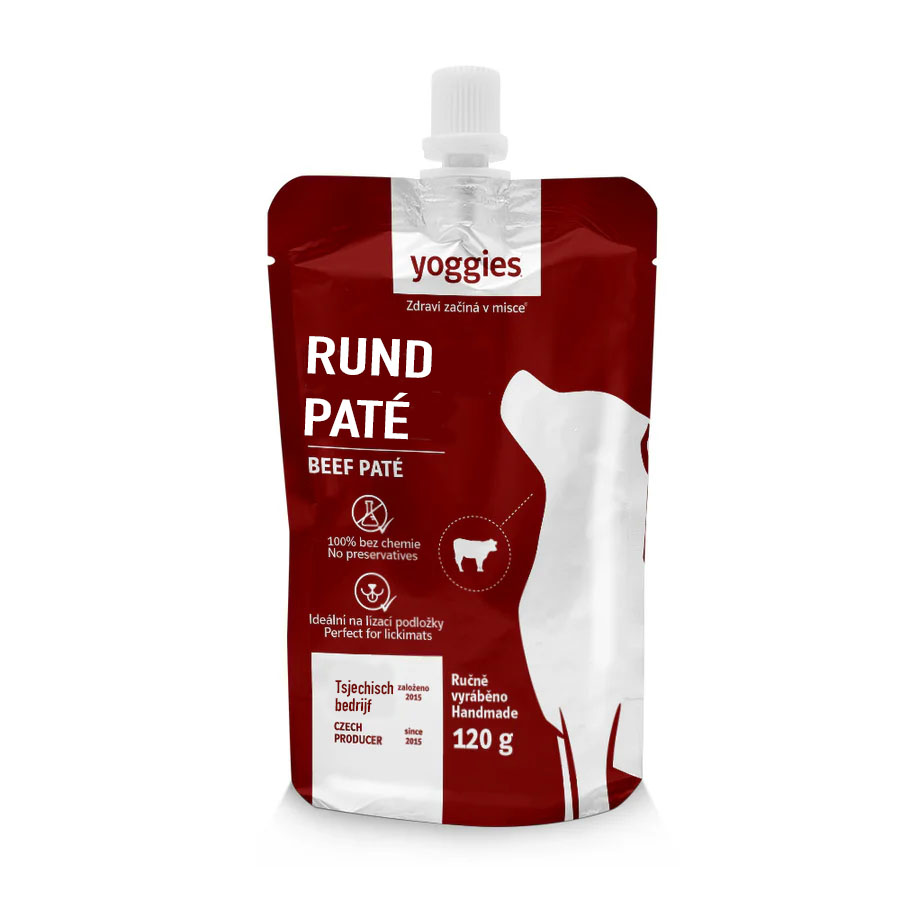 120g Yoggies paté - rund