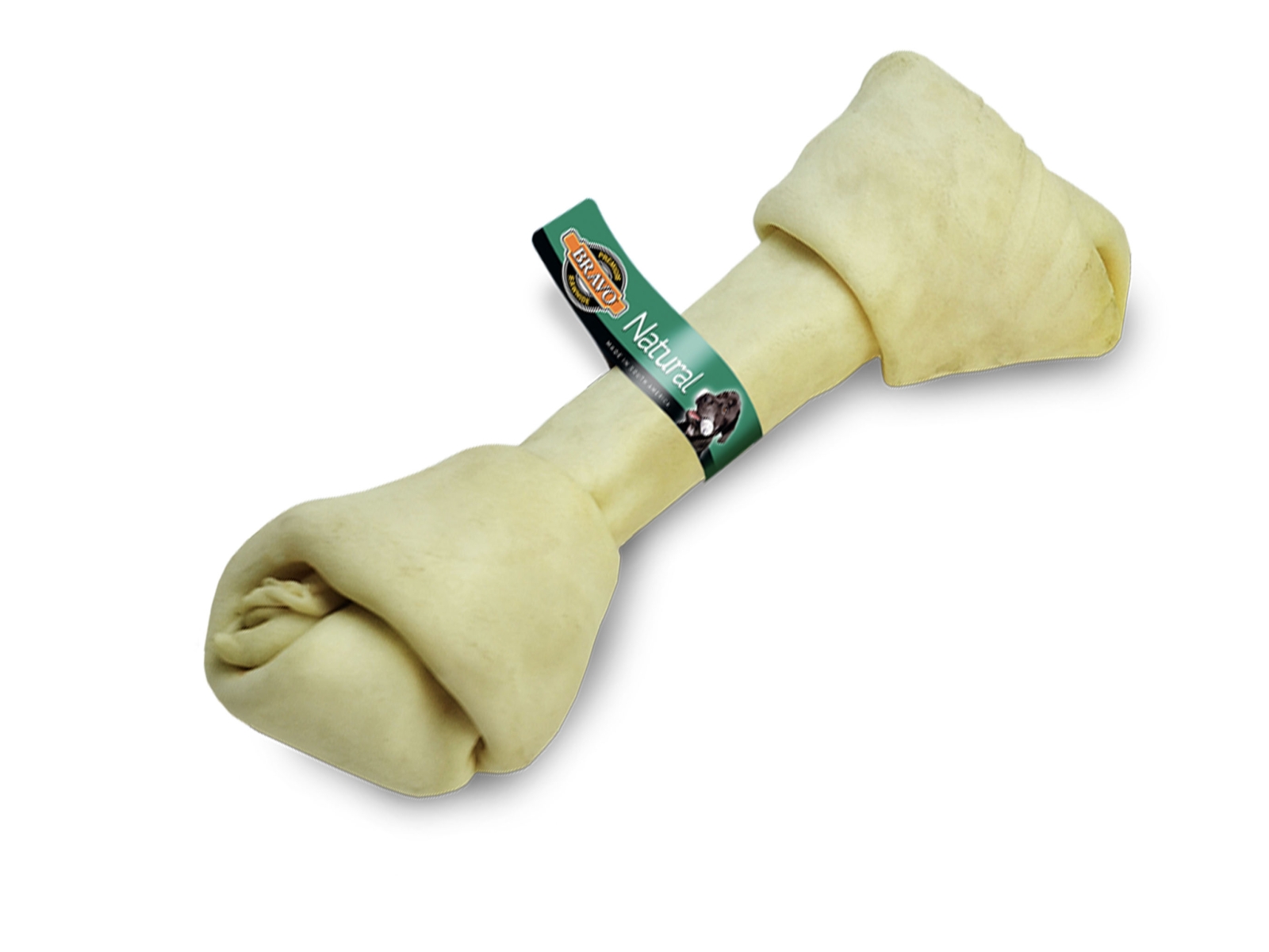 BRAVO - Natural knotted bone 13-14" (33-36 cm)/ 520 g