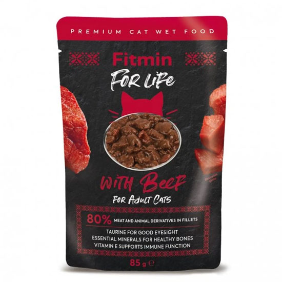 Fitmin For Life Beef zakje 85 g