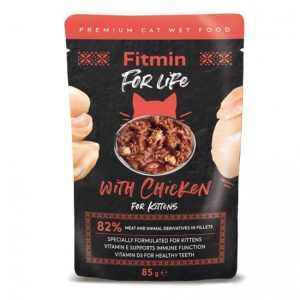 Fitmin For Life for kittens Chicken zakje 85 g