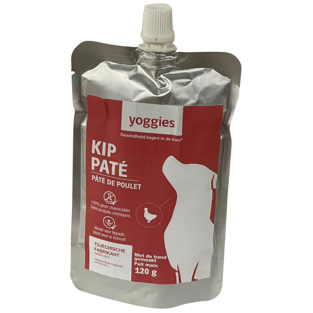 120g Yoggies paté - kip