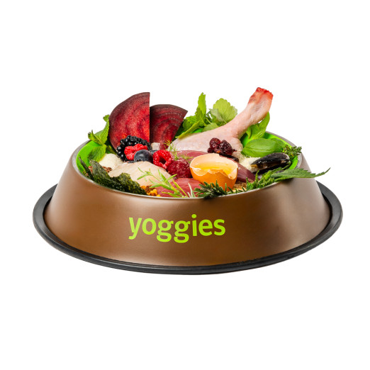 Yoggies Lam en Witte Vis, koudgeperste MINI korrels met probiotica