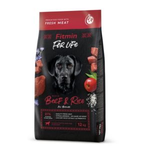 Fitmin For Life dog Beef & Rice 12kg