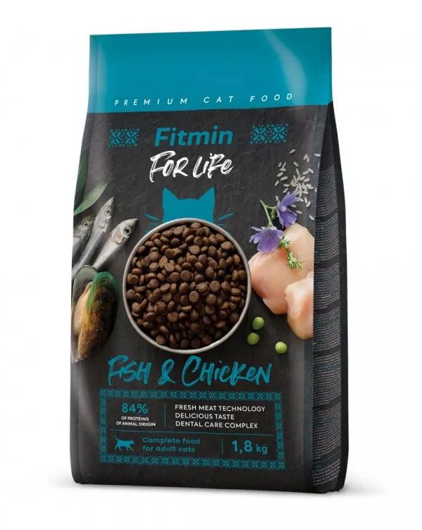 Fitmin For Life Fish And Chicken - 1,8 kg