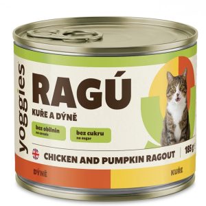 185g Yoggies RAGOUT voor katten Kip & Pompoen