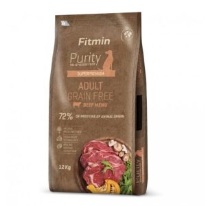 Fitmin Purity Adult Beef Grain Free 12 kg