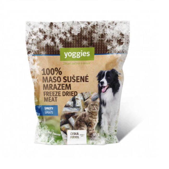 Yoggies Gevriesdroogd SPROTS 85 g