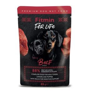 85g Fitmin For Life - dog Beef zakje