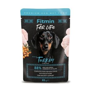 85g Fitmin For Life - dog Turkey zakje