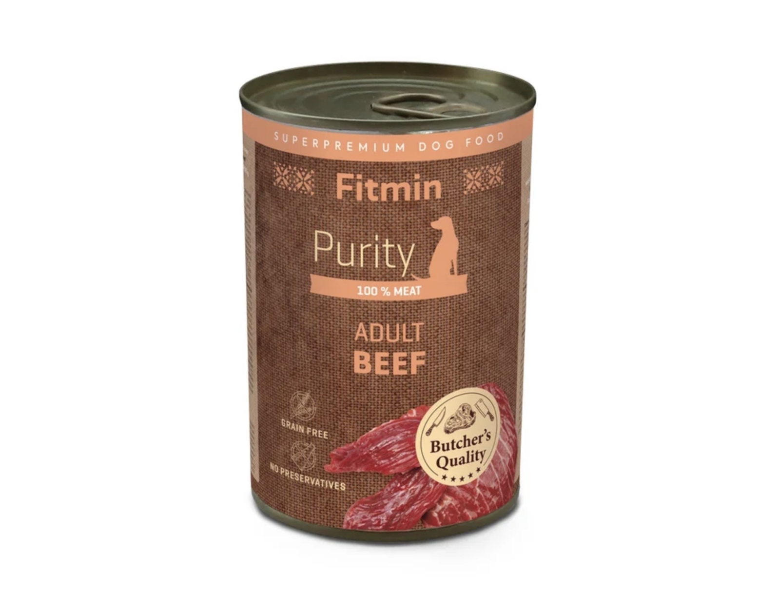 Fitmin Purity Dog - RUND met LEVER voor Honden 400 g